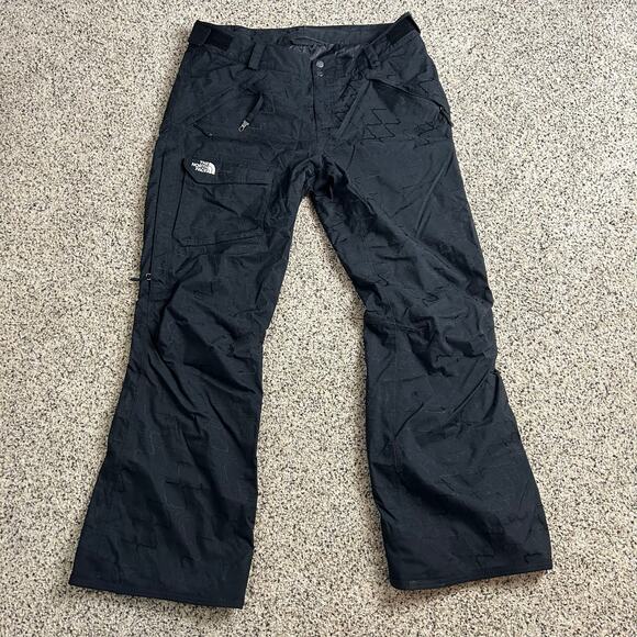 The North Face Women's Snow Pants Size XL Black Insulated Waterproof Winter - Picture 1 of 10